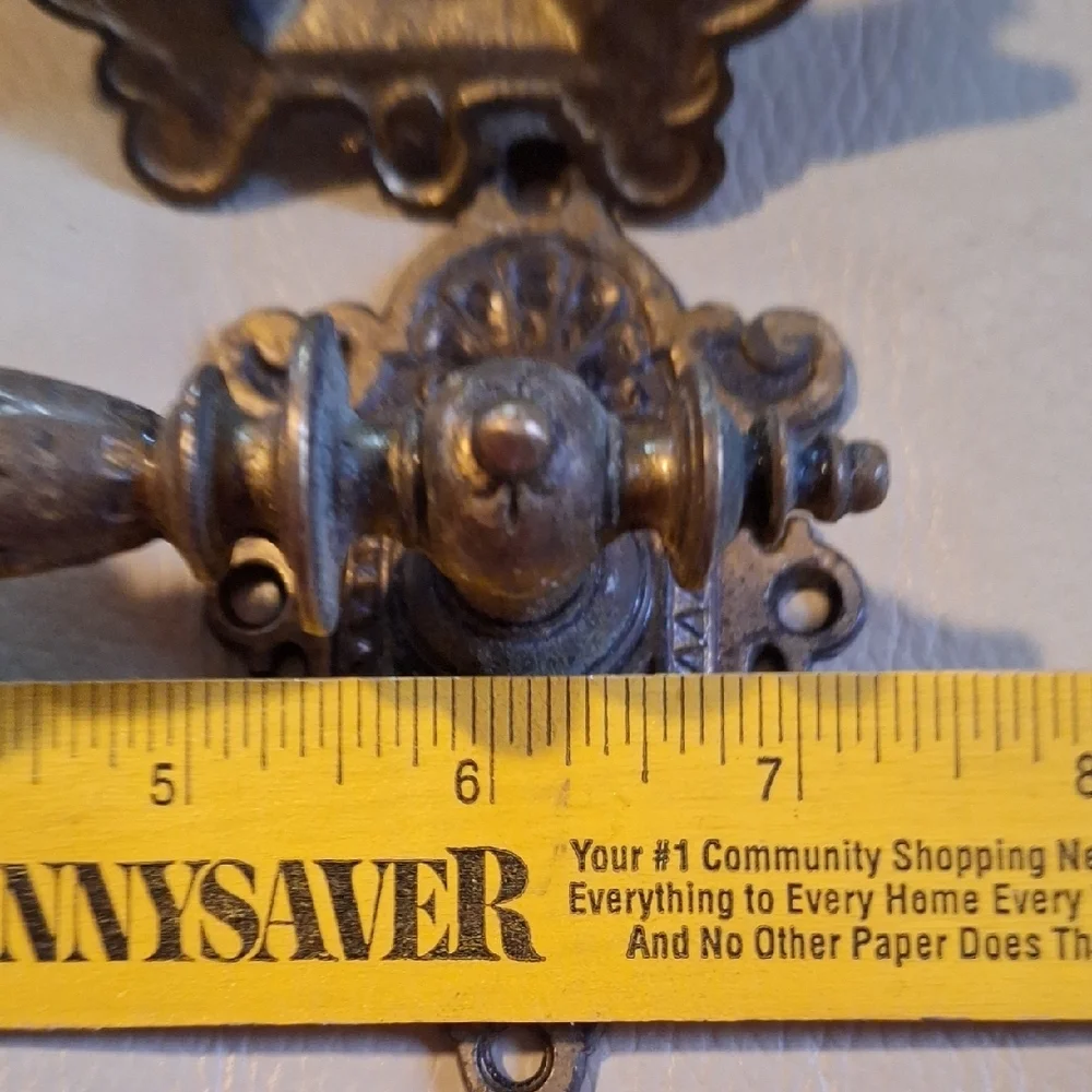 Antique Brass Handle Set